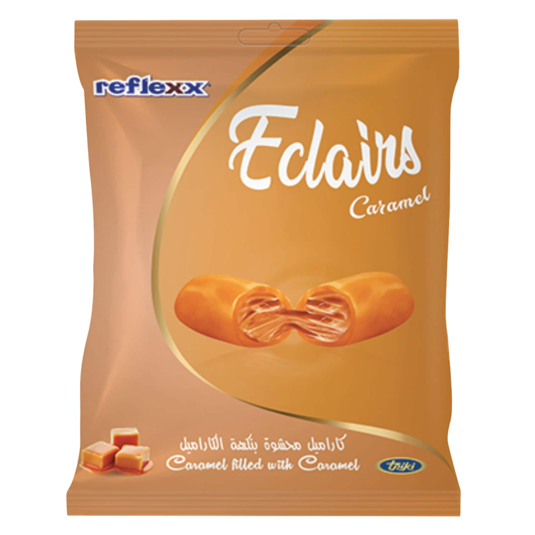 REFLEXX CARAMEL E/CARAMEL ECLAIRS 80G